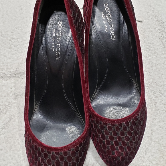 Sergio Rossi | Vero Cuoio Heels - Picture 2 of 6